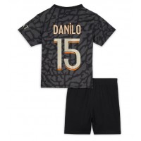 Billiga Paris Saint-Germain Danilo Pereira #15 Barnkläder Tredje fotbollskläder till baby 2023-24 Kortärmad (+ Korta byxor)